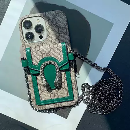 【グッチ gucci】ブランド iPhone 16/16 proケース 財布 付き 肩掛け 革 流行り