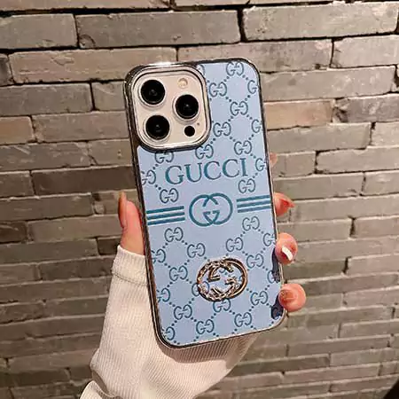 iphone16 15 14ケースグッチgucciブランドラインストーン付きファッション激安