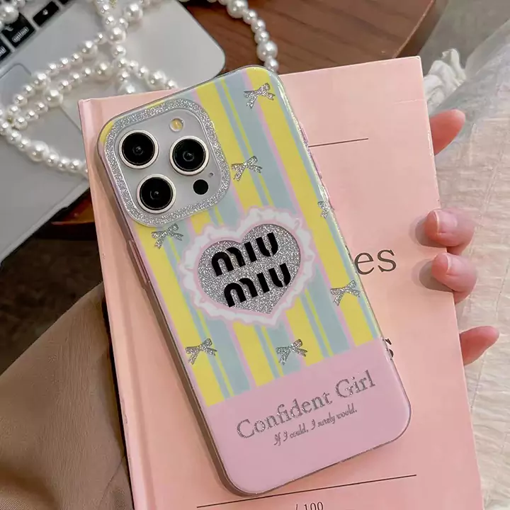 ブランド シャネル ケース スマホケース 携帯 ケース カバー chanel miumiu ハイブランド iphone 16 16 plus 16 pro max 16 pro ミュウミュウ レディース キラキラ ピンク 